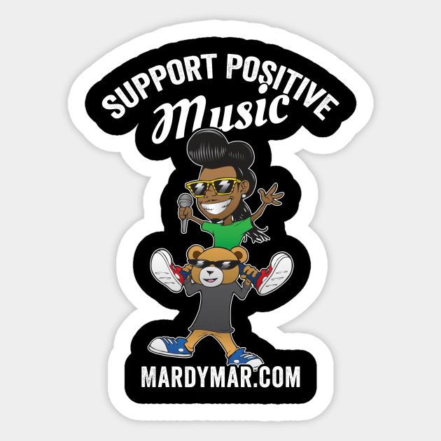 Support Positive Music Sticker by Mardymar sauce